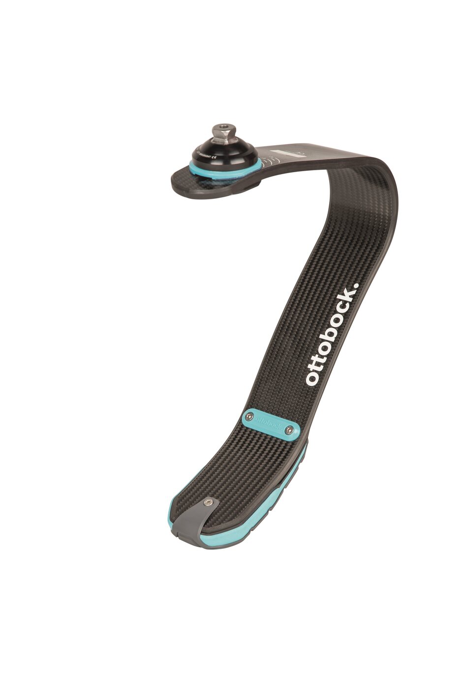 Carbon fibre running blade prosthetic foot